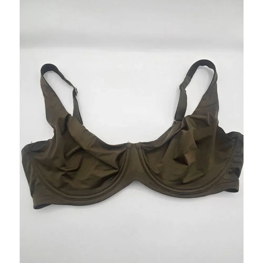 Cuup Bra Size 40E The Scoop Olive Green Underwire